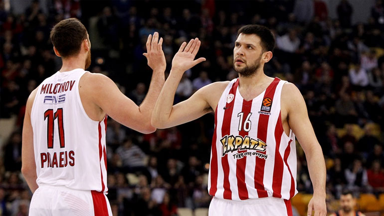 Ολυμπιακός: Χωρίς Παπανικολάου και Μιλουτίνοφ η προπόνηση
