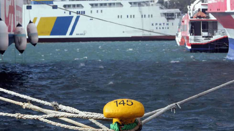 Προβλήματα στις ακτοπλοϊκές συγκοινωνίες λόγω των ανέμων που φτάνουν τα 10 μποφόρ