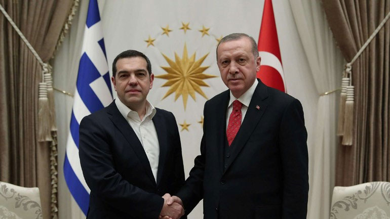 Ολοκληρώθηκε η συνάντηση Ερντογάν- Τσίπρα