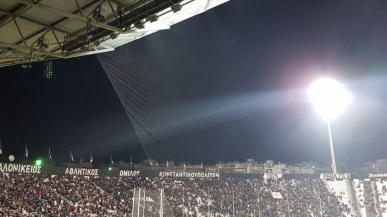 ΠΑΟΚ: Θα μπει προστατευτικό δίχτυ σε όλη την Τούμπα στο ντέρμπι με τον Ολυμπιακό