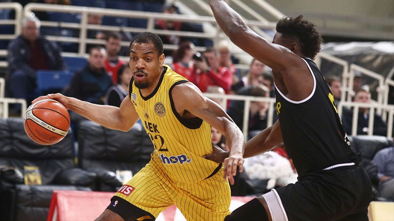 Κατέκτησε την πρώτη θέση η ΑΕΚ, 77-76 την Αντβέρπ