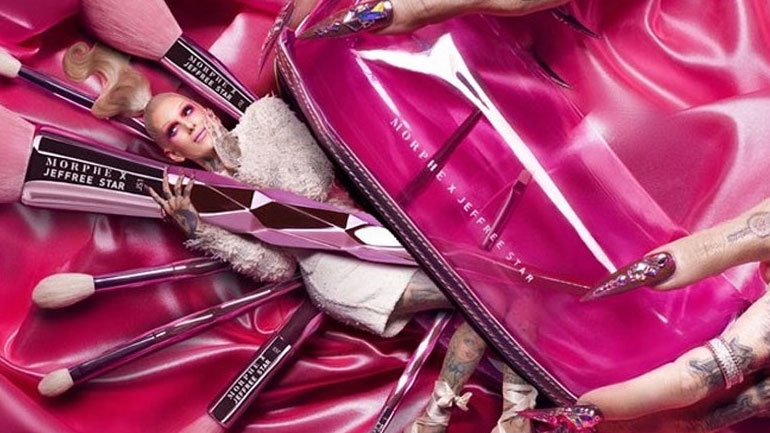 To brand Morphe και ο Jeffree Star ενώνουν τις δυνάμεις τους για μια elegant συλλογή