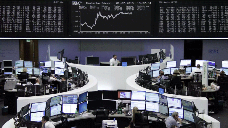 Κλείσιμο με πτώση για τα ευρωπαϊκά χρηματιστήρια