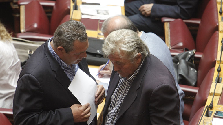 Καμμένος για Παπαχριστόπουλο: Αν δεν παραδώσει την έδρα του, θα τον διαγράψω