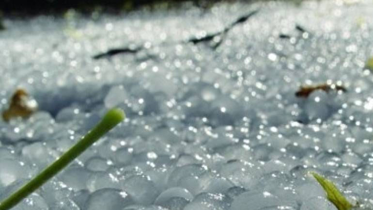 Ηράκλειο: Από τη σκόνη στο… χαλάζι