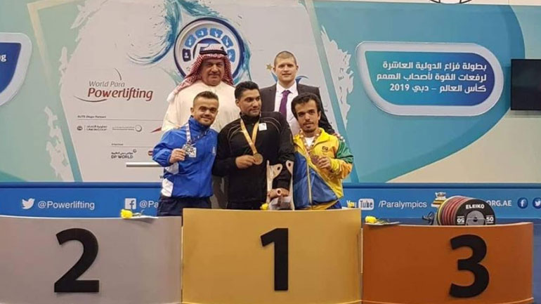 «Ασημένιος» ο Μπακοχρήστος στο Παγκόσμιο Κύπελλο «Fazza»