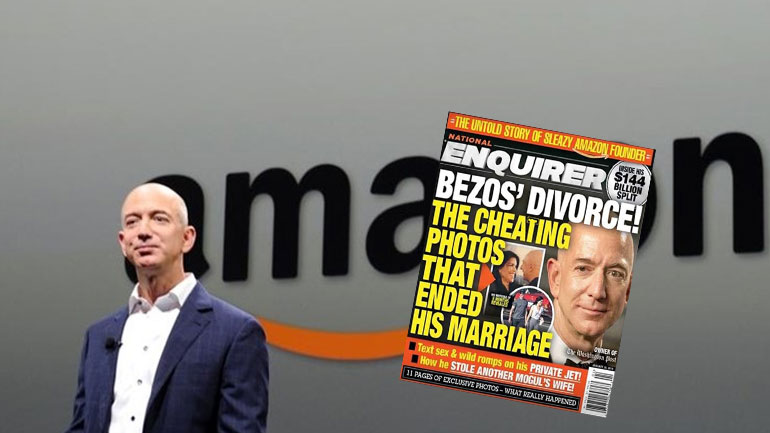 Ο Τζεφ Μπέζος κατηγορεί το περιοδικό «National Enquirer» ότι προσπάθησε να τον εκβιάσει