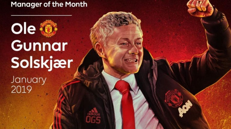 Αγγλία: Ο Σόλσκιερ καλύτερος προπονητής της Πρέμιερ Λιγκ για τον Ιανουάριο