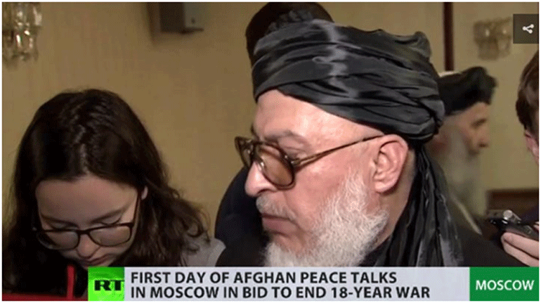 Ο απεσταλμένος τωνTaliban Sher Mohammad Abbas Stanakzai