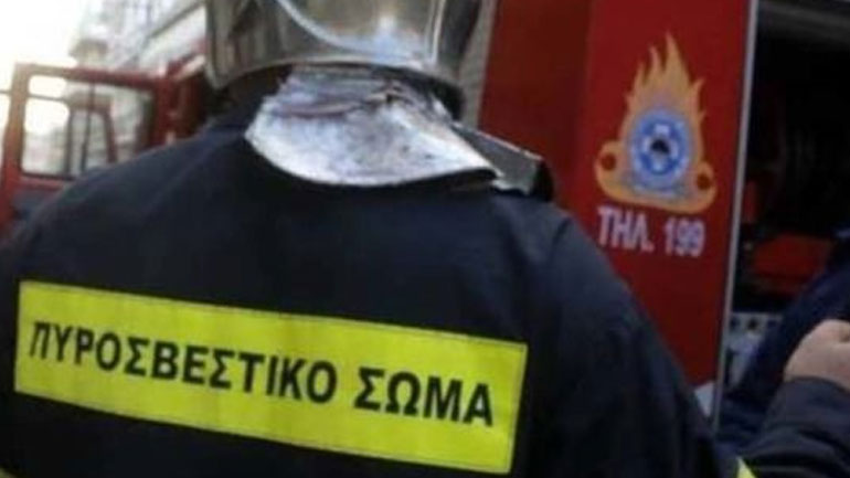 Φωτιά σε επιχείρηση με ελαστικά στην ΒΙ.ΠΕ. Ηρακλείου