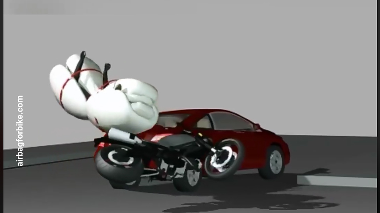 Νέο concept για αερόσακο μοτοσυκλέτας