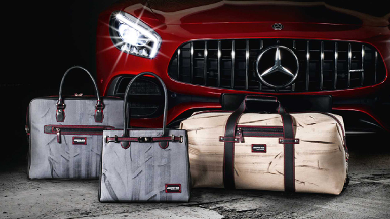 Τσάντες με την υπογραφή του ελαστικού της Mercedes-AMG GT R