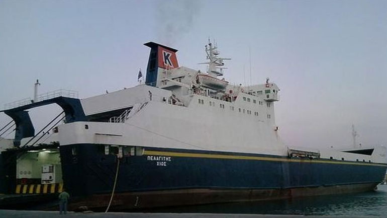 Θεσσαλονίκη: Βλάβη σε οχηματαγωγό έξω από το λιμάνι