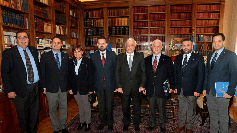 Συνάντηση Παυλόπουλου με μέλη του Σώματος Ελλήνων Προσκόπων