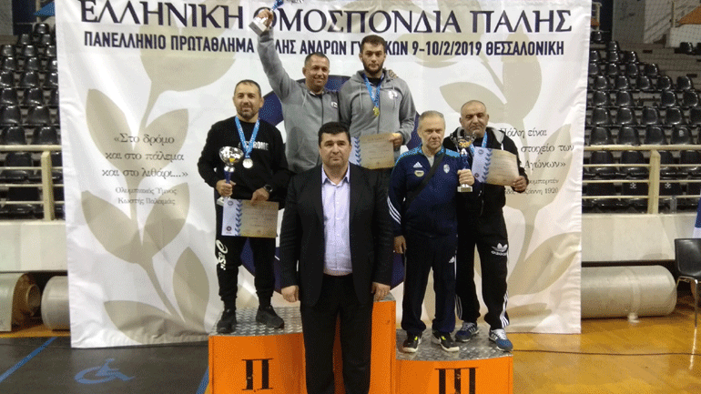 Πάλη: Ευκαρπία και Ήφαιστος Βαθυλάκου πρωταθλητές Ελλάδας