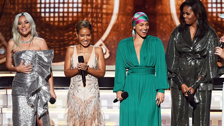 Grammys 2019: Η εμφάνιση έκπληξη της Michelle Obama στη σκηνή!