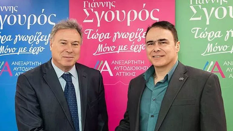 Ο Χρήστος Καλαποθαράκος στο ψηφοδέλτιο της παράταξης του Γιάννη Σγουρού