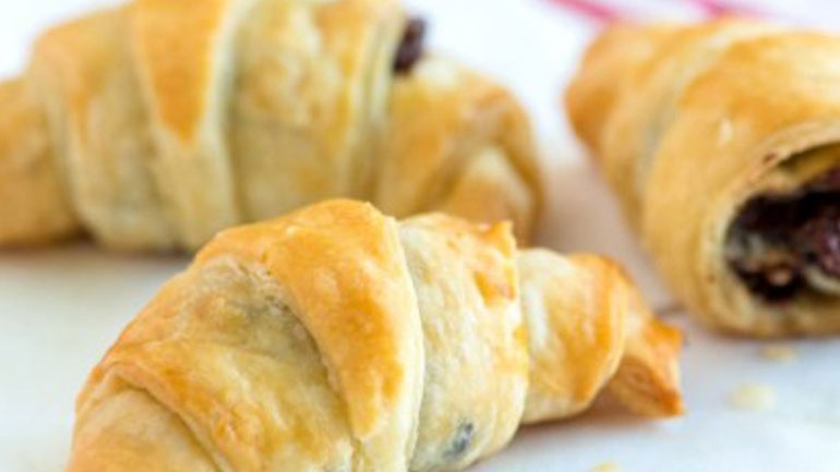 Κρουασανάκια γεμιστά