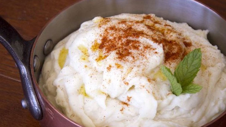 Πουρές πατάτας με παρμεζάνα