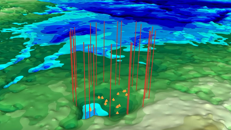 Η NASA ανακάλυψε πιθανότατα δεύτερο τεράστιο κρατήρα πρόσκρουσης κάτω από τους πάγους της Γροιλανδίας