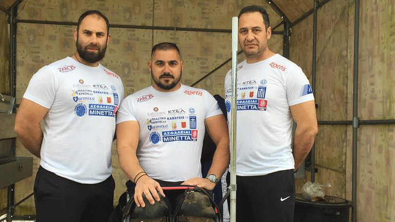 Βραβεύτηκε για τις διακρίσεις του ο Μανώλης Στεφανουδάκης