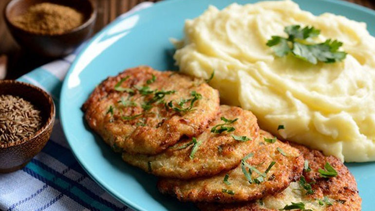 Τηγανίτες κουνουπιδιού