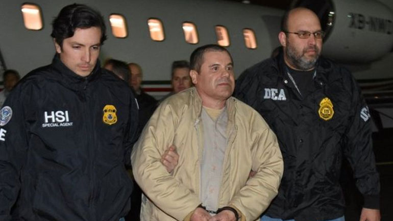 Video από την αντίδραση του «Ελ Τσάπο» όταν εκδόθηκε στις ΗΠΑ το 2017