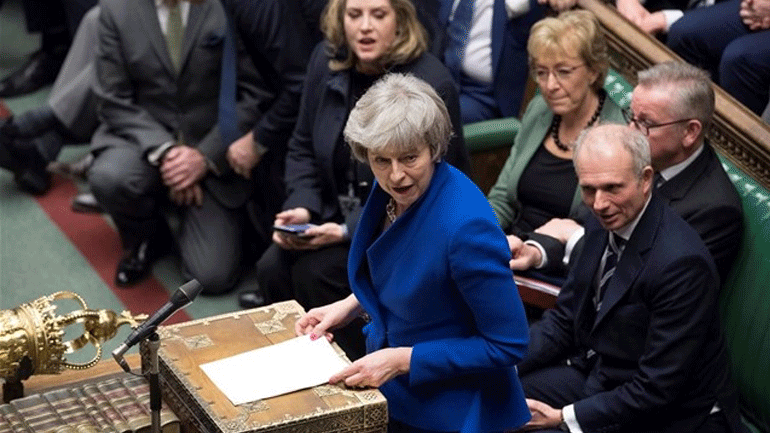 Brexit: Καταψηφίστηκε η βασική πρόταση της κυβέρνησης για περισσότερο χρόνο στις διαπραγματεύσεις