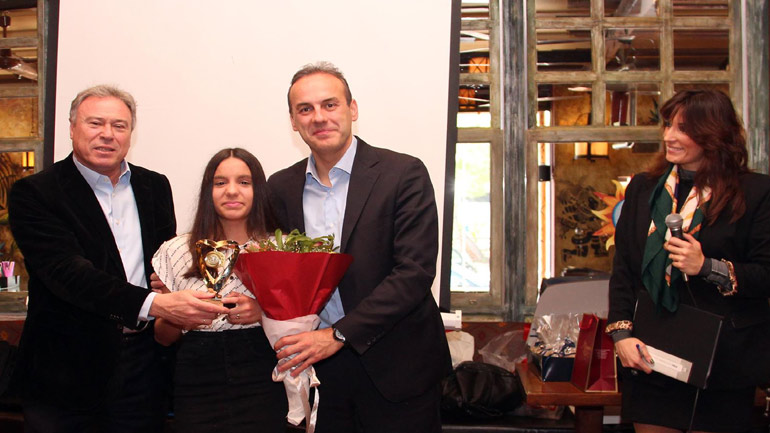 Βράβευση αθλητών του Ομίλου Ξιφασκίας Γλυφάδας για τις Πανελλήνιες και Ευρωπαϊκές νίκες