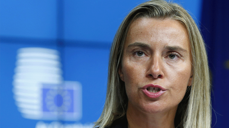 Συγχαρητήρια της Μογκερίνι στις ηγεσίες Ελλάδας και Βόρειας Μακεδονίας για το «αξιοθαύμαστο επίτευγμα»