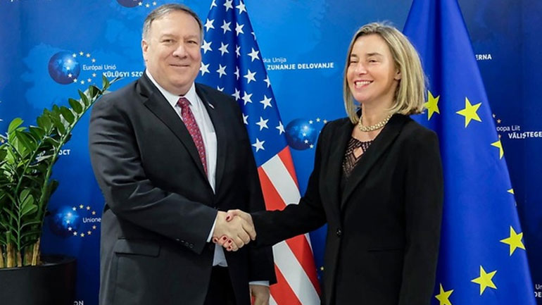 Συνάντηση Πομπέο – Μογκερίνι μετά τις δηλώσεις Πενς