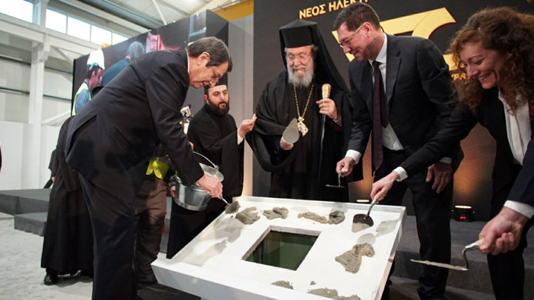 Θεμελιώθηκε ο πρώτος ιδιωτικός ηλεκτροπαραγωγικός σταθμός στην Κύπρο