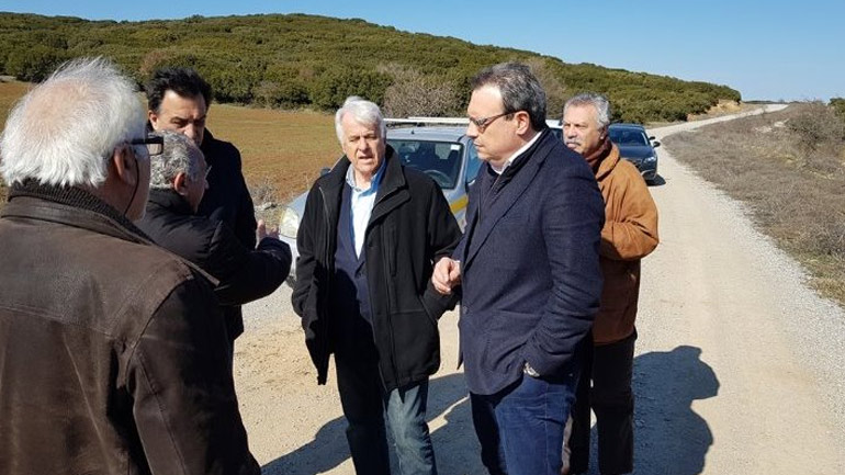 Αυτοψία Φάμελλου στη λατομική ζώνη του Μεσαίου Θεσσαλονίκης