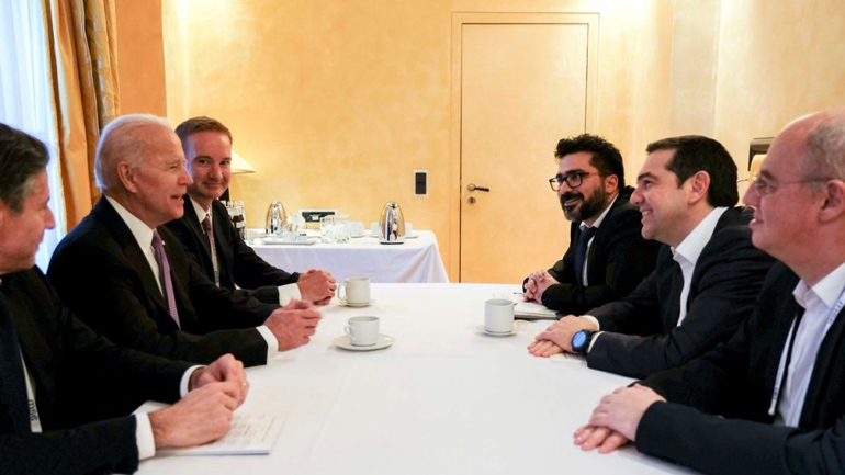 Μακρά συζήτηση Τσίπρα-Μπάιντεν για περιφερειακές εξελίξεις, με έμφαση σε Τουρκία και ενεργειακά