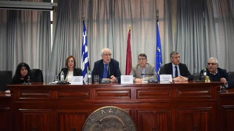 Συνάντηση με τους πολιτιστικούς φορείς της Λάρισας είχε  η Υπουργός Πολιτισμού Μυρσίνη Ζορμπά