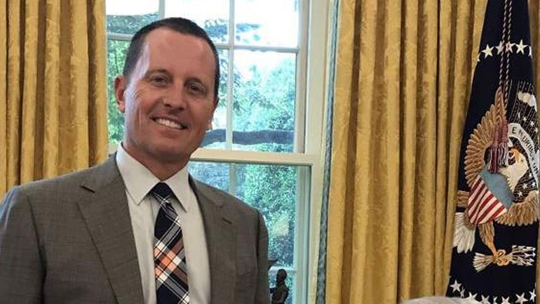 Ο πρέσβης των ΗΠΑ στη Γερμανία διαψεύδει ότι θα αναλάβει μόνιμος αντιπρόσωπος της χώρας του στον ΟΗΕ