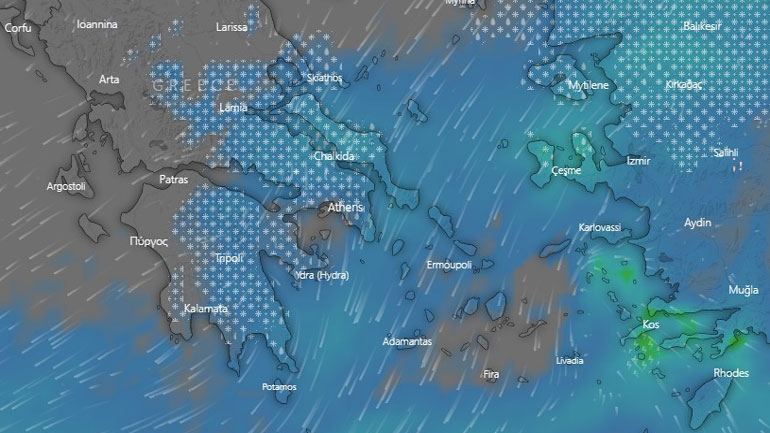Ψυχρή εισβολή από το βορρά δείχνουν τα προγνωστικά μοντέλα για το Σαββατοκύριακο Ψυχρή εισβολή από το βορρά δείχνουν τα προγνωστικά μοντέλα για το Σαββατοκύριακο