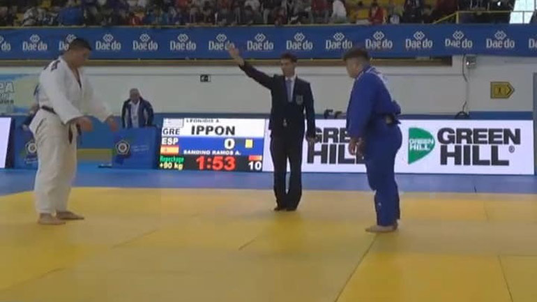 Τζούντο: Έβδομος στο Ευρωπαϊκό Κύπελλο U18 ο Αριστοτέλης Άρης Λεωνίδης