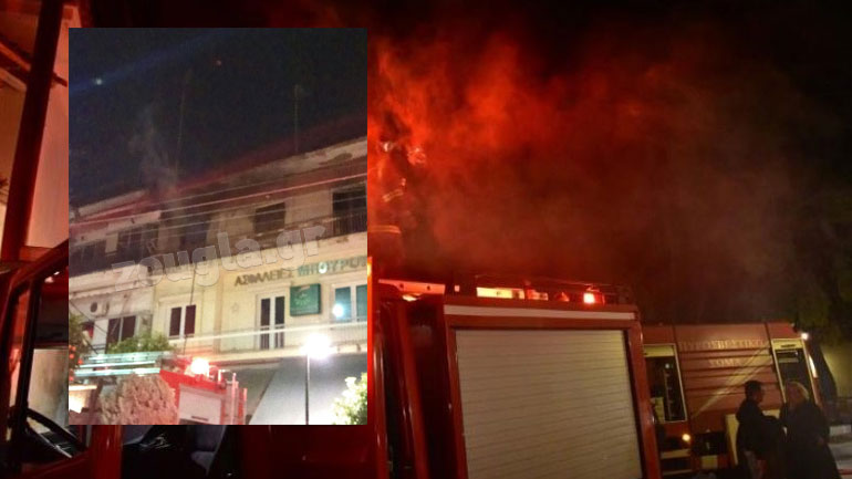 Άνδρες της ΔΙ.ΑΣ. απεγκλώβισαν ηλικιωμένη από φλεγόμενο σπίτι