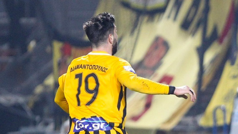 Άρης: Χάνει το υπόλοιπο της σεζόν ο Δημήτρης Διαμαντόπουλος