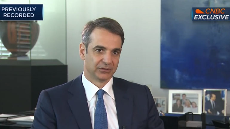 Μητσοτάκης στο CNBC: «Σε έναν μήνα από τη νίκη μας θα μειώσω τους φόρους»