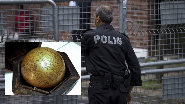 Στα χέρια των Αρχών της Τουρκίας «ουράνια σφαίρα» από την εποχή της περσικής αυτοκρατορίας