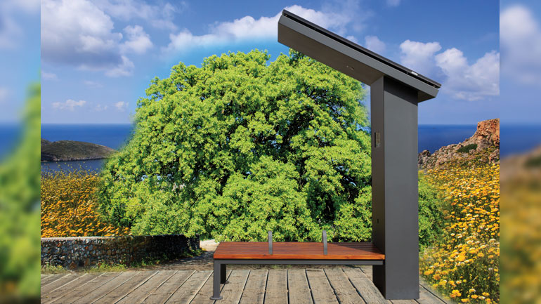 Το πρώτο ελληνικό «έξυπνο παγκάκι» παρουσιάστηκε από την energy4smart