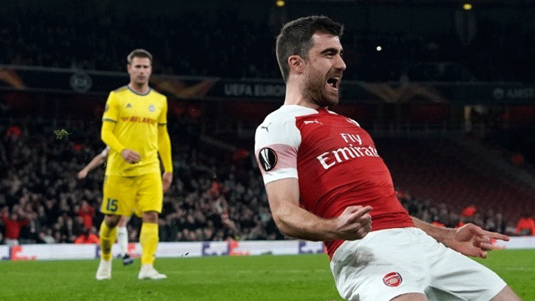 Europa League: «Σφράγισε» την πρόκριση της Άρσεναλ ο Παπασταθόπουλος