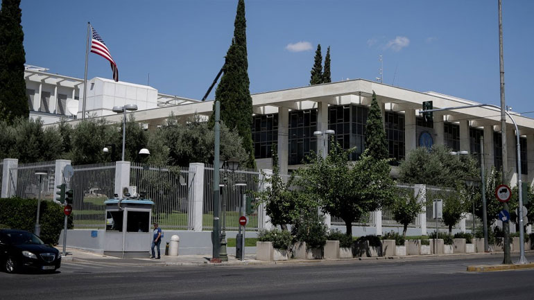 Τούρκος πολίτης πήδηξε τη μάντρα της αμερικανικής πρεσβείας στην Αθήνα