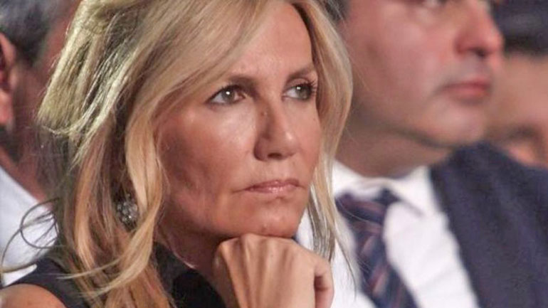 Η Μαρέβα στον αγώνα…