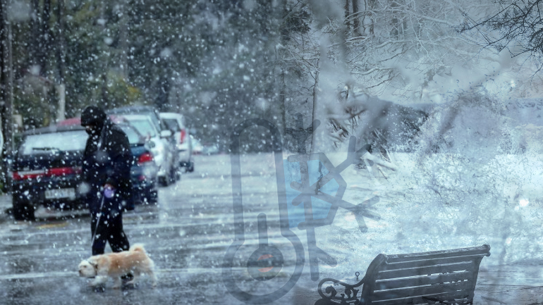 Θυελλώδεις βοριάδες, χιονοπτώσεις και βροχές