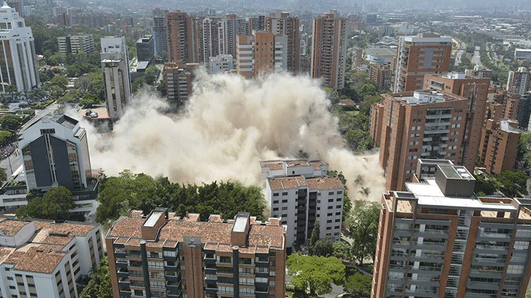 Κατεδαφίστηκε με δυναμίτη το πολυτελές «φρούριο» του Εσκομπάρ στην Κολομβία