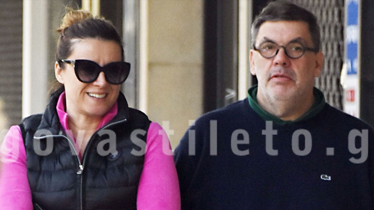 Άννα Δρούζα – Θανάσης Λάλας: Πρωινή βόλτα στην Κηφισιά!