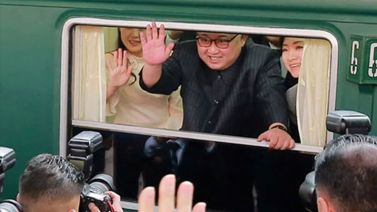 Ο Κιμ Γιονγκ Ουν αναχώρησε με τρένο για το Βιετνάμ όπου θα συναντηθεί με τον Τραμπ